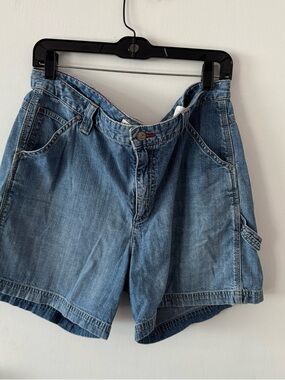 Lee Women's Blue Denim Shorts